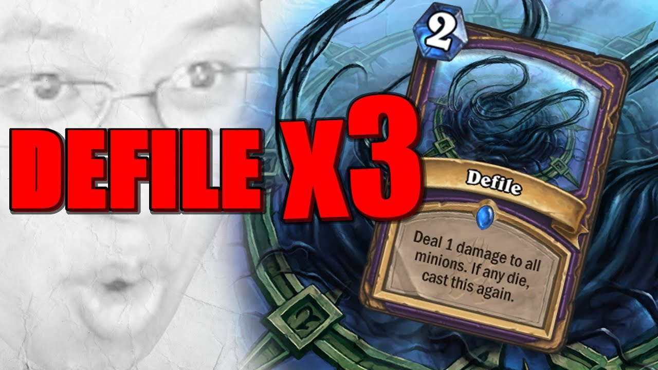 TRIPLE DEFILE ARENA! | The Boomsday Project | Hearthstone Arena