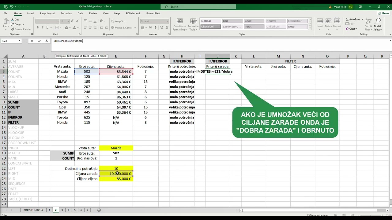 9 Excel