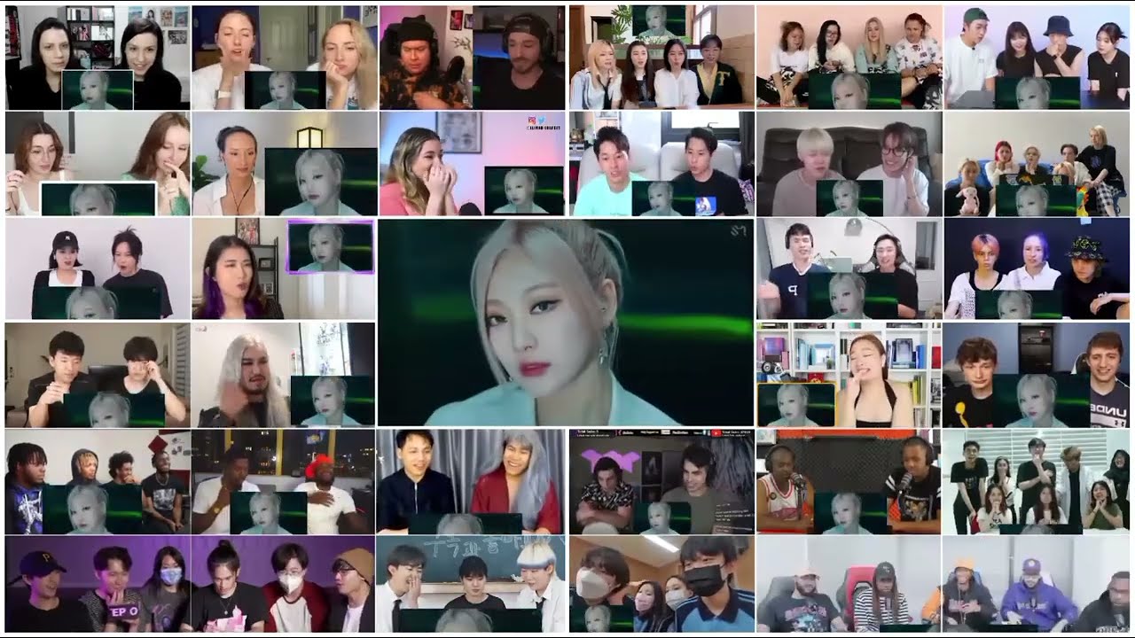 aespa 에스파 'Girls' MV kpop Reaction Mashup @neomulonely_neomuhappy