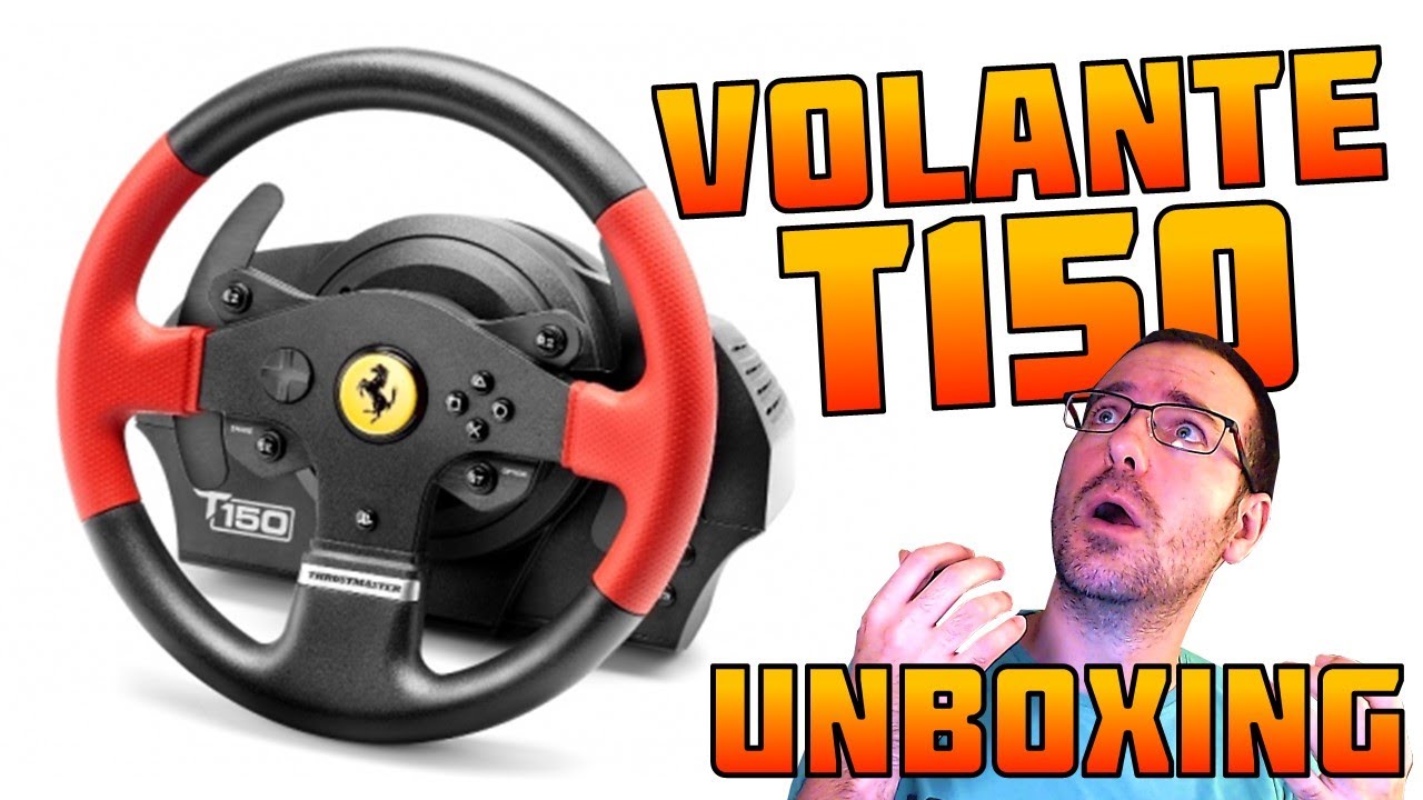 Nuevo VOLANTE 📦 Thrustmaster T150 📦 Unboxing Español