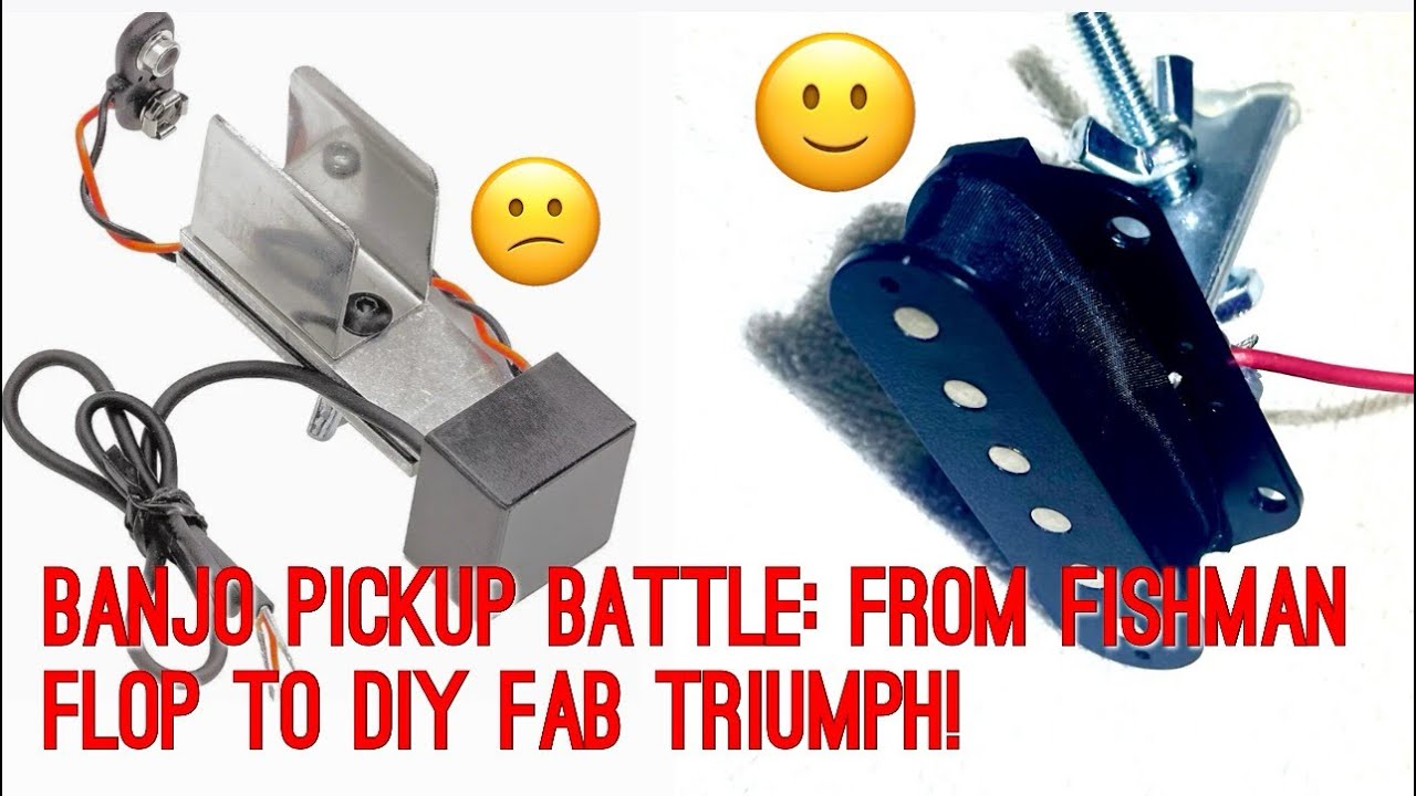 Banjo Pickup Showdown: DIY Triumphs Over $240 Fishman Fail! #DIYBanjoPickup #FishmanBanjoPickup