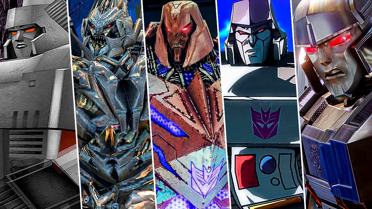 Evolution of Megatron in Transformers Games (2003 - 2024 | PS2 - PS5)
