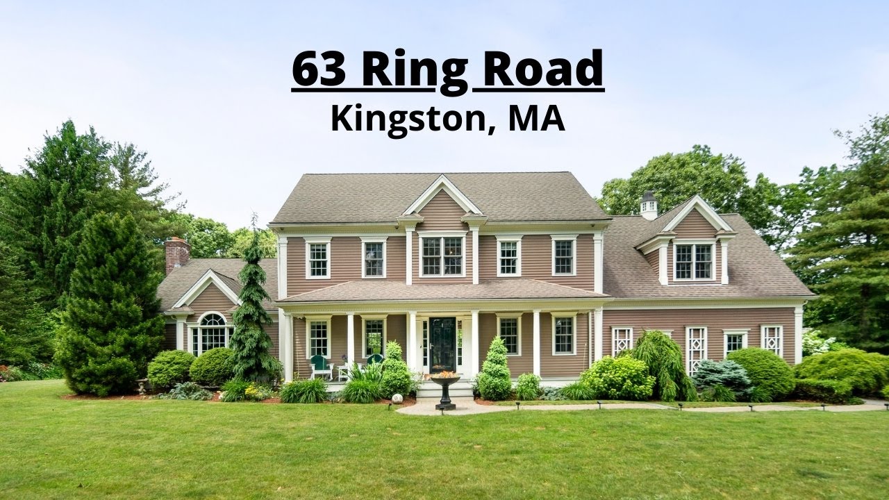 New Listing! A Grand Colonial On A Privately Gated Lush 2+ Acre  Lot  - 63 Ring Road, Kingston