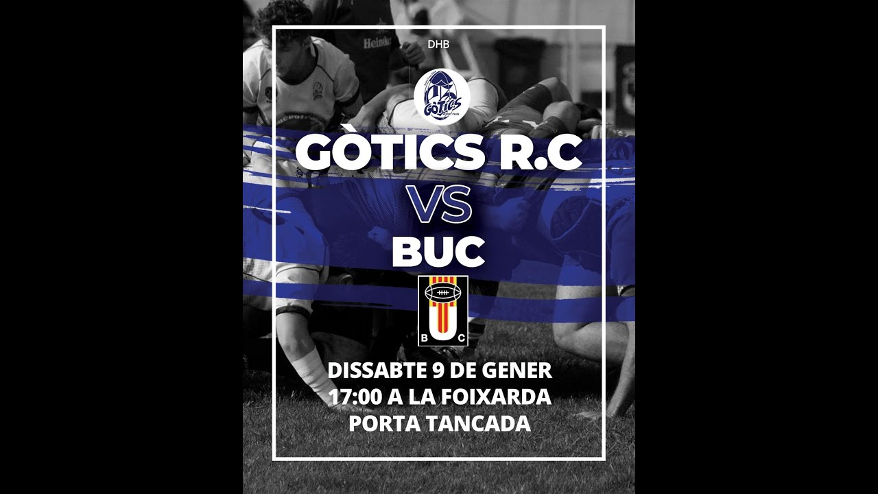 Gòtics RC vs BUC Rugby. - J7 División de Honor B - Grupo B 2020-2021