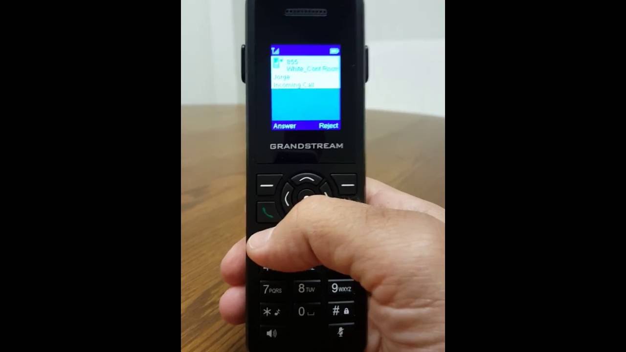 Demo en español del Teléfono DECT Inalámbrico: DP720