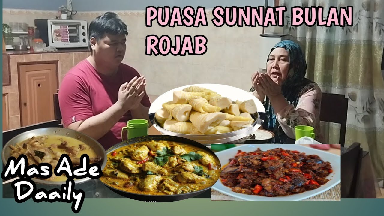 IRT MASAK BUAT BUKA PUASA || KARE AYAM, SAMBAL GORENG ATI, REBUSAN REBUNG, NIKMAT LUAR BIASA