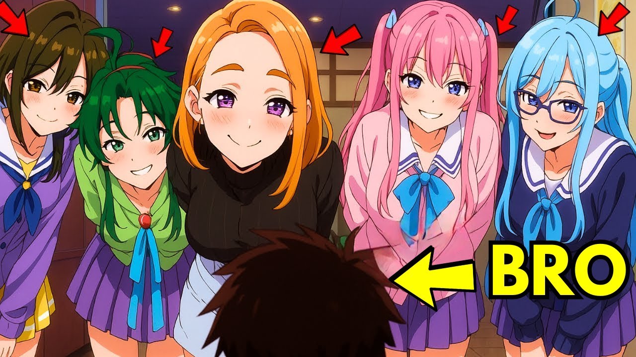 5 BABAE NAG-AGAWAN SA ISANG LALAKI MATAPOS MALAMAN NA HINDI NILA SIYA KAPATID | Anime Recap Tagalog