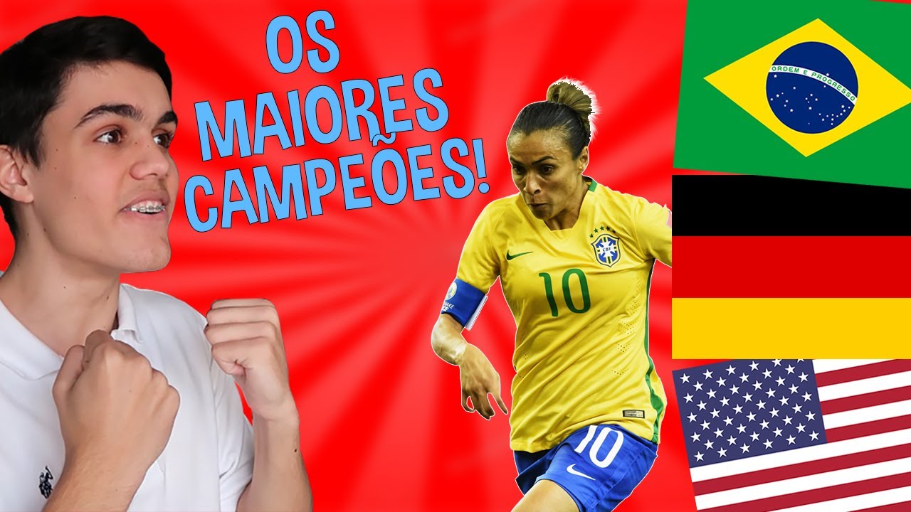 AS MAIORES CAMPEÃS DA COPA DO MUNDO FEMININA!!
