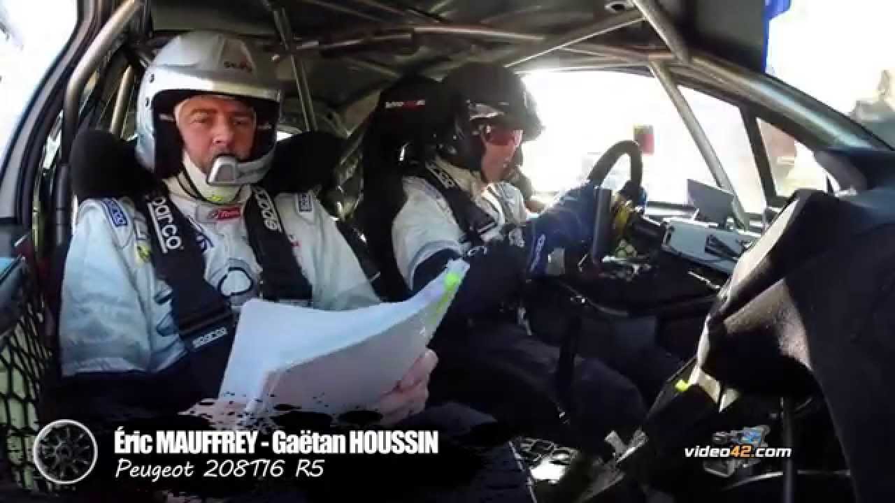 rallye critérium des Cevennes 2015 HD - camera embarquée Mauffrey-Houssin par video42