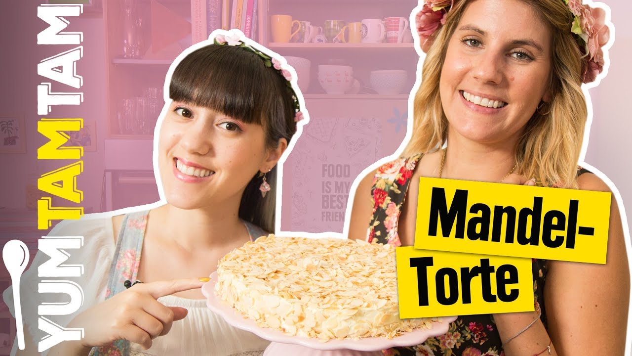 Schwedische Mandeltorte // Mit Mandelbuttercreme // #yumtamtam