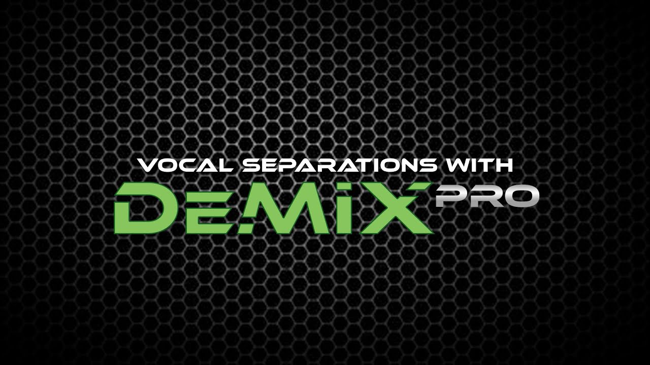 Отделение основного и бэк-вокала от трека с помощью DeMIX Pro