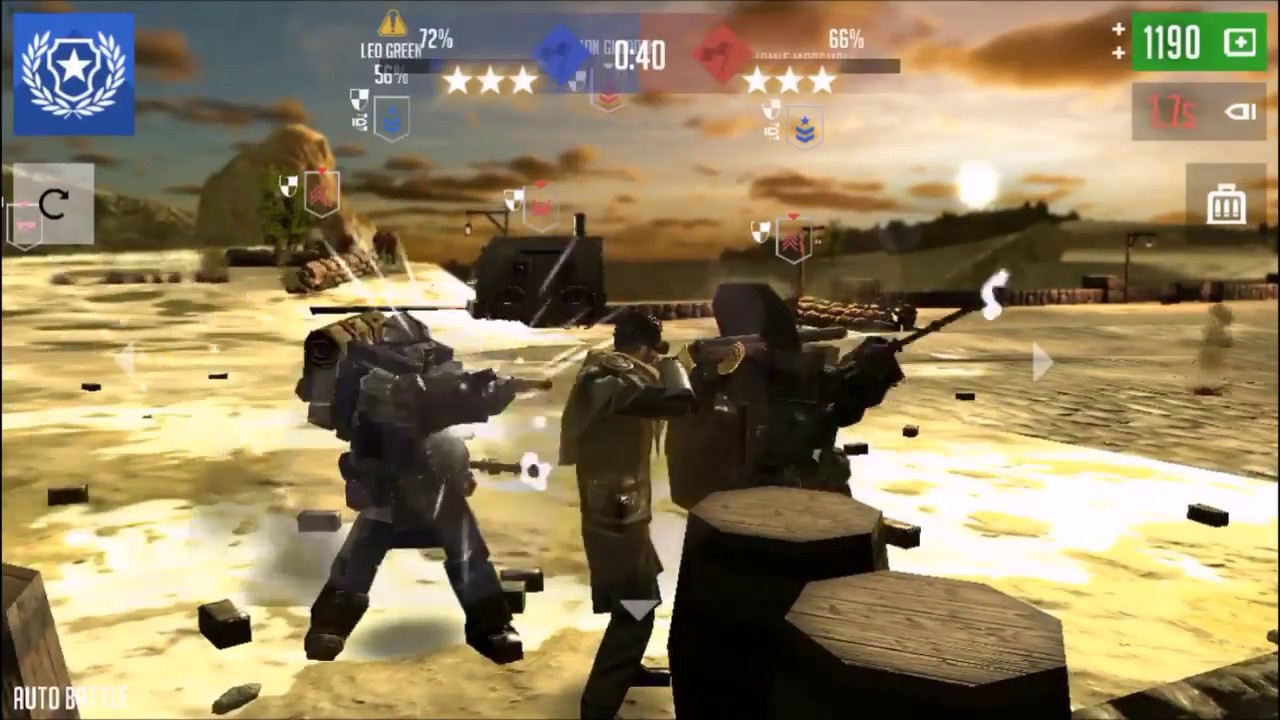 Weird moments in a skirmish battle | 