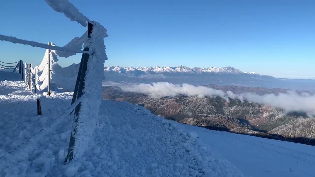 Kráľová hoľa. Na holi v prvý vianočný. Nízke Tatry.