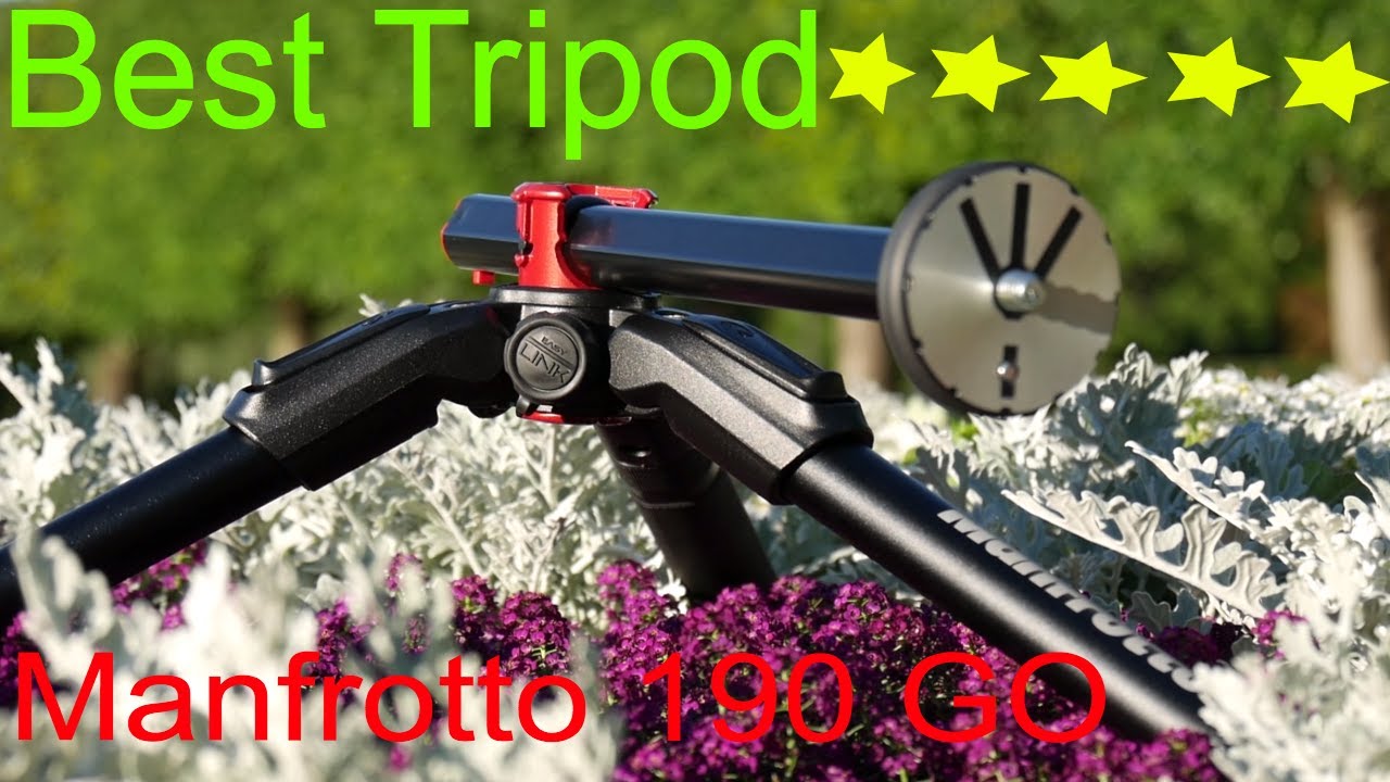 Best Tripod Manfrotto 190 Go Must Have