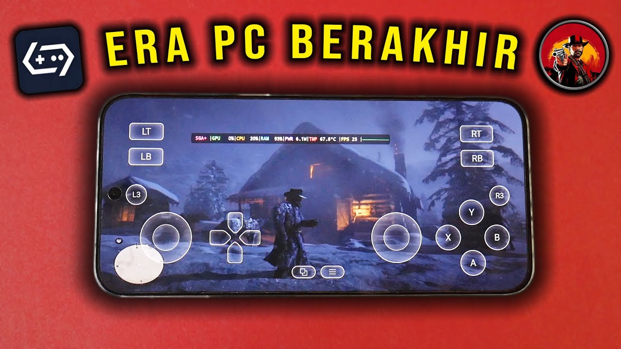 IQOO 15 New Driver Test Gaming Red Dead Redemption 2 Emulator PC Gamehub Era PC sudah Berakhir ?