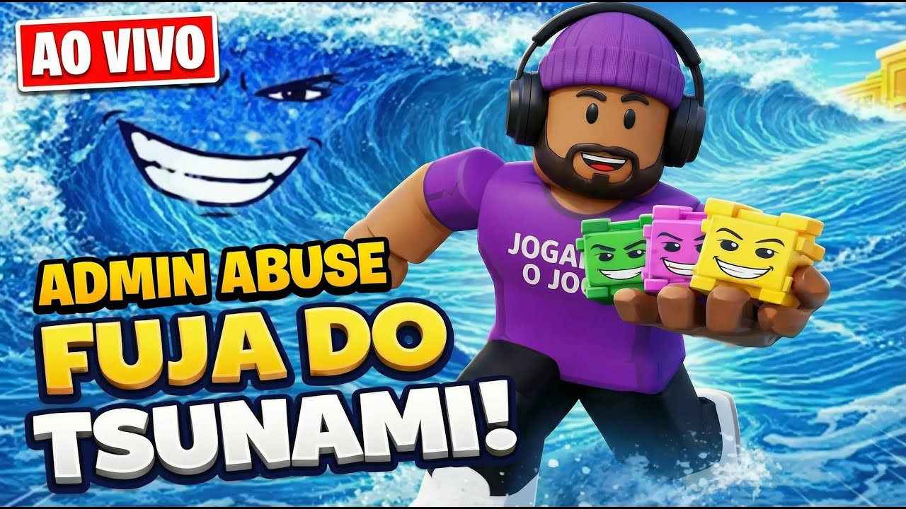 Lives do JJ: ROBLOX AO VIVO #Roblox (Portrait)