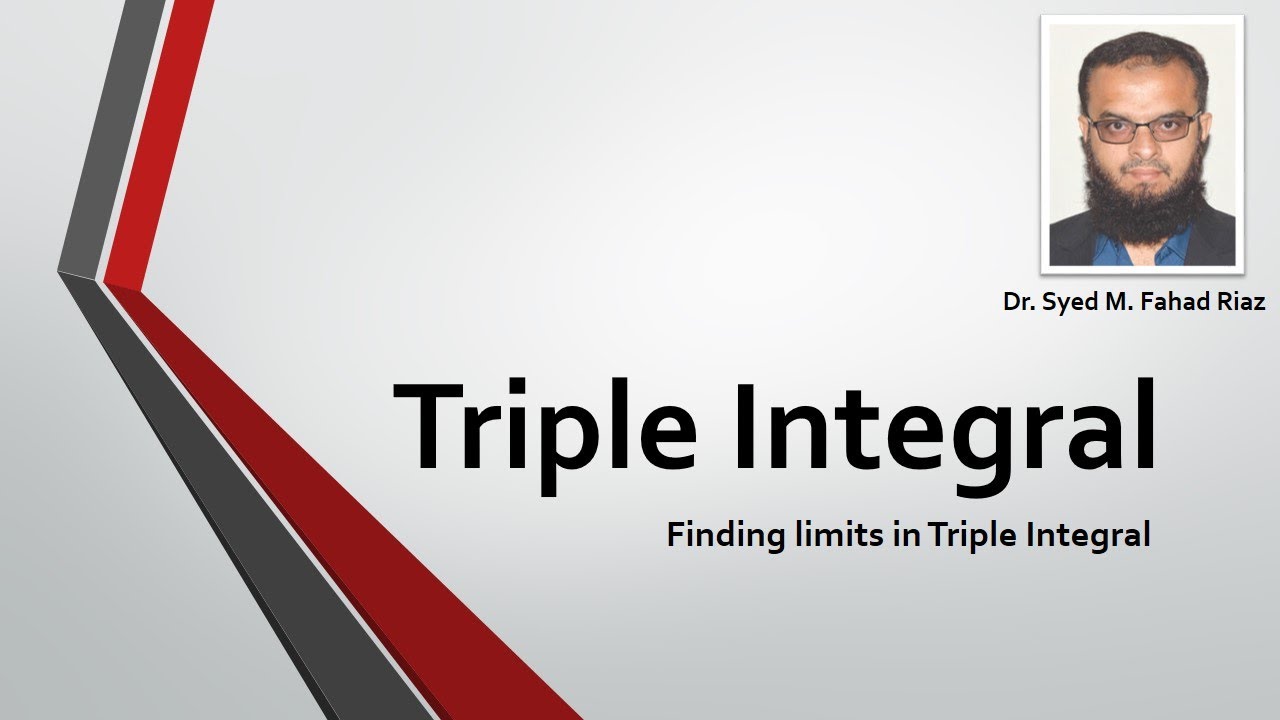 Triple Integral with Examples
