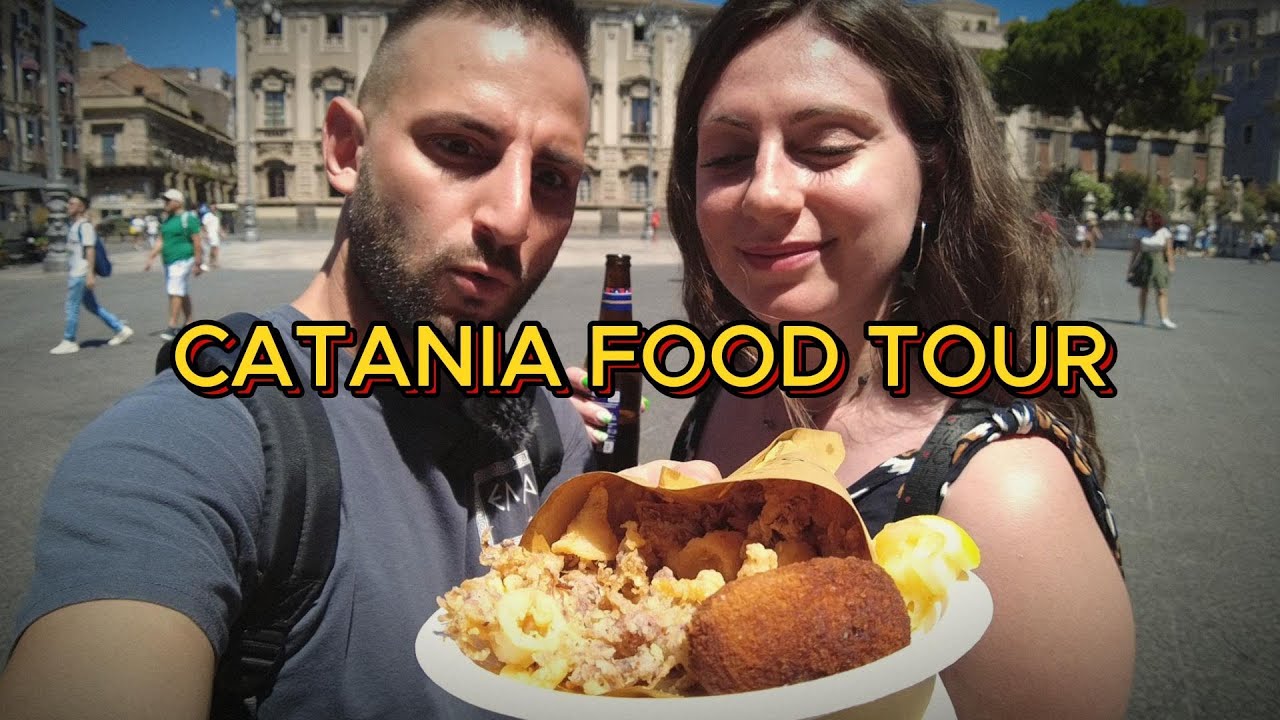 CATANIA FOOD TOUR!! GRANITA siciliana con BRIOCHE & finale TOP con ARANCINI da urlo! E tanto ALTRO!