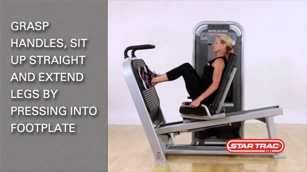 Star Trac Impact Strength® Seated Leg Press From Reflex-O
