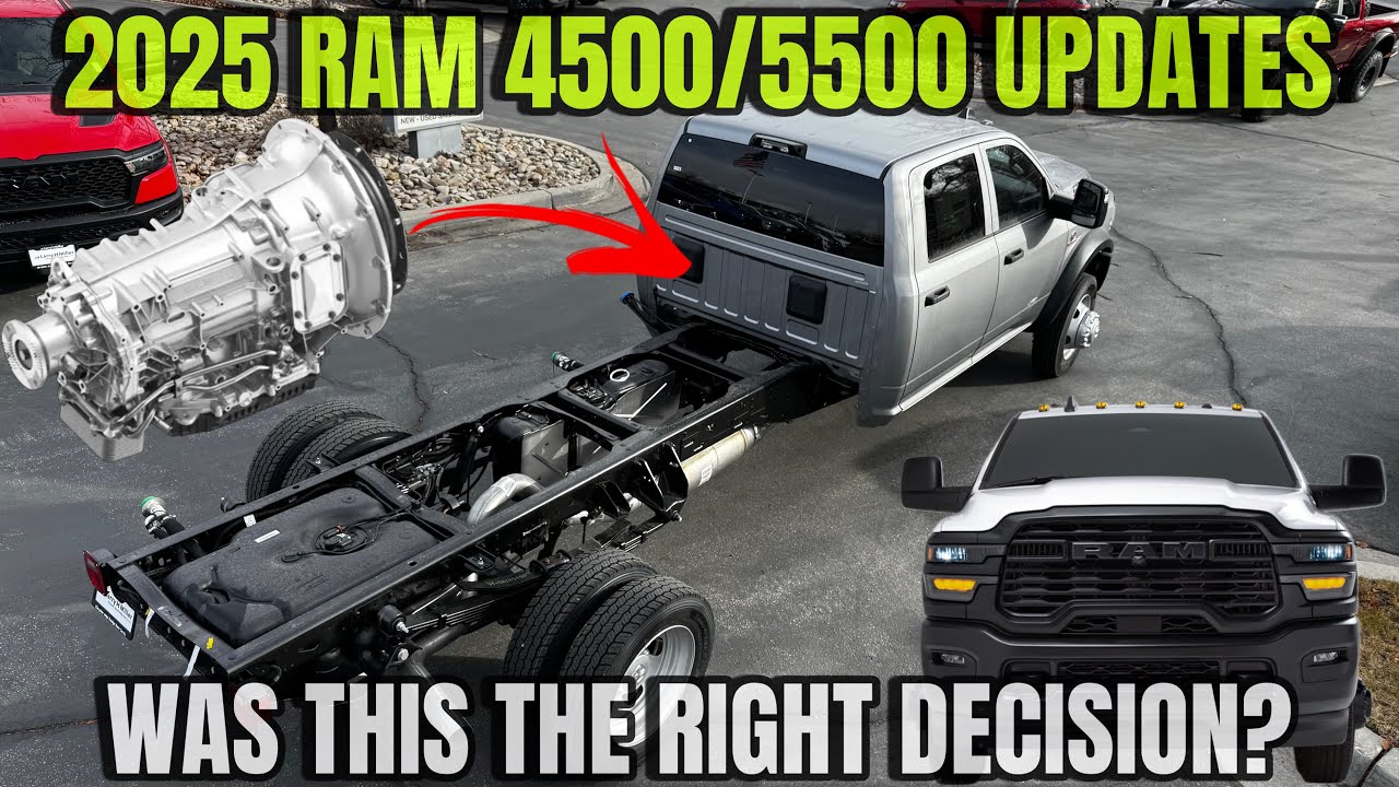 2025 RAM 4500 And 5500 Updates: Are These Changes Going To Sit Well With Commercial Buyers?