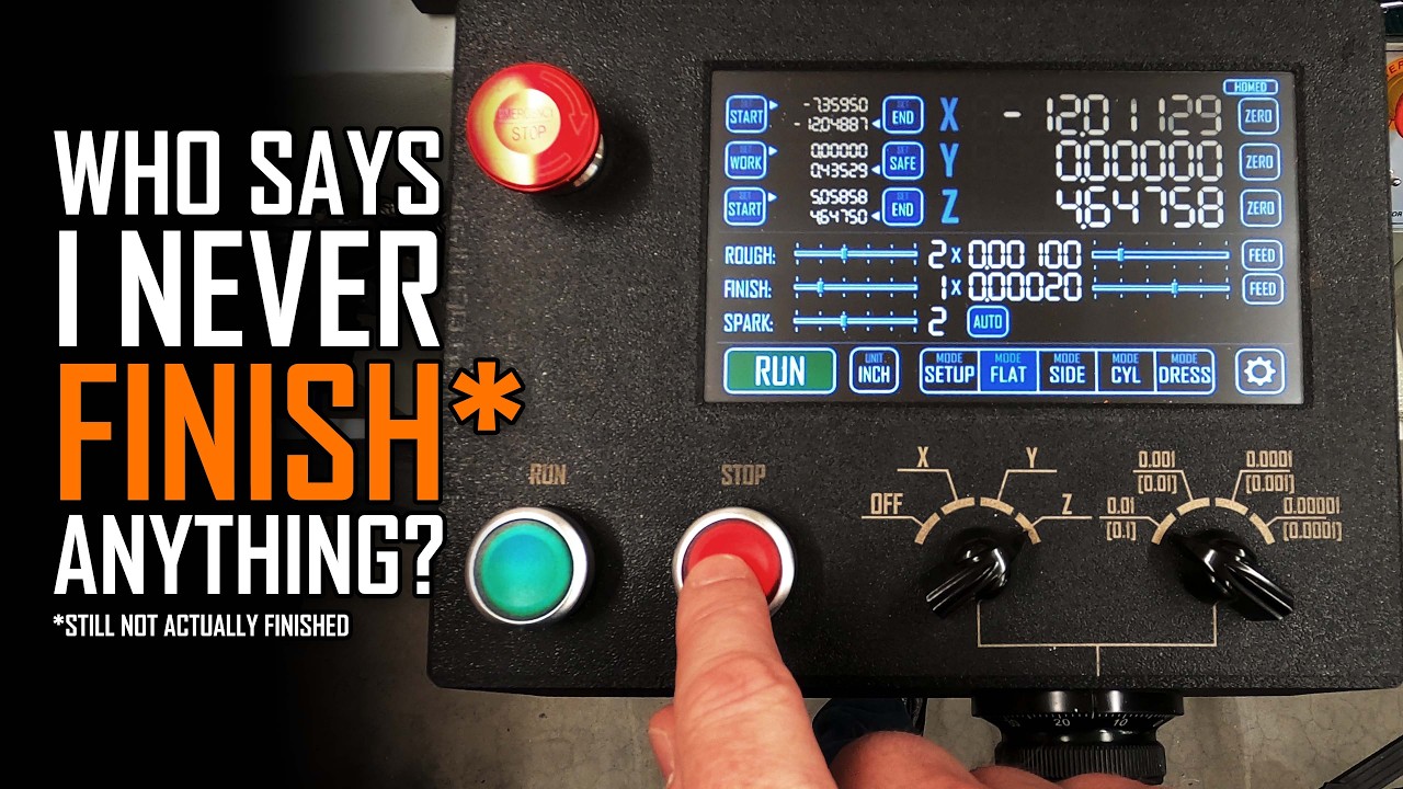 My CNC Grinder is Alive, and It's Awesome!
