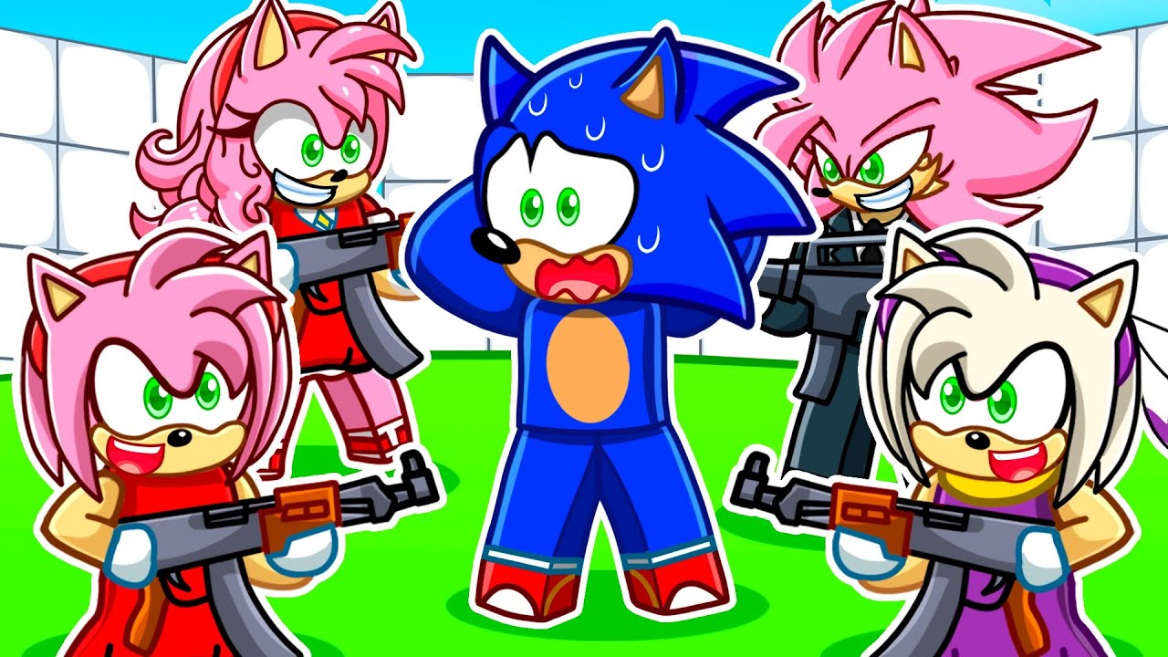 Conocí a la FAMILIA de AMY en Roblox Rivals...