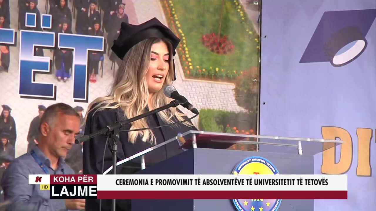 CEREMONIA E PROMOVIMIT TË ABSOLVENTËVE TË UNIVERSITETIT TË TETOVËS