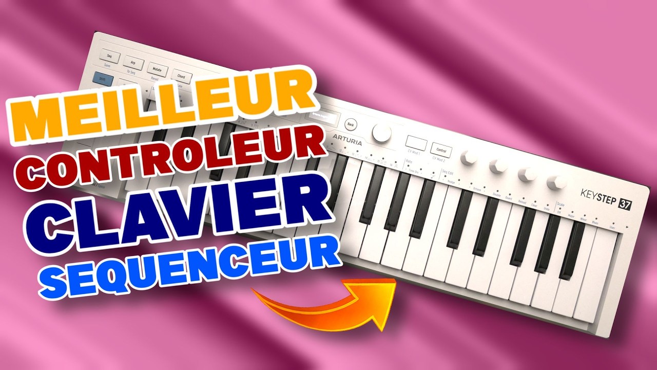 Sans doute le meilleur mini contrôleur à clavier - Arturia KEYSTEP 37 MK2