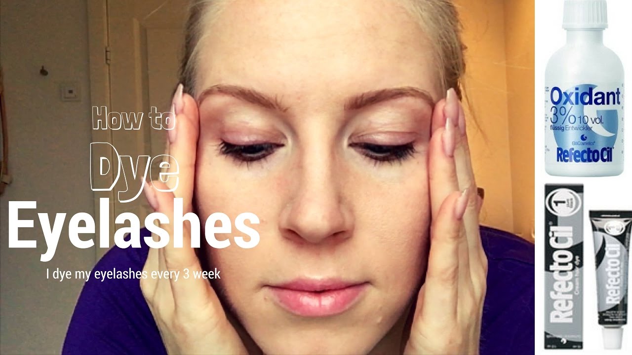 How to dye eyelashes | Over 10 years experience