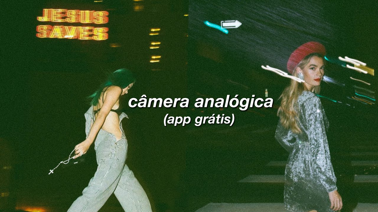 COMO FAZER EFEITO DE CÂMERA ANALÓGICA | disposable camera com app grátis
