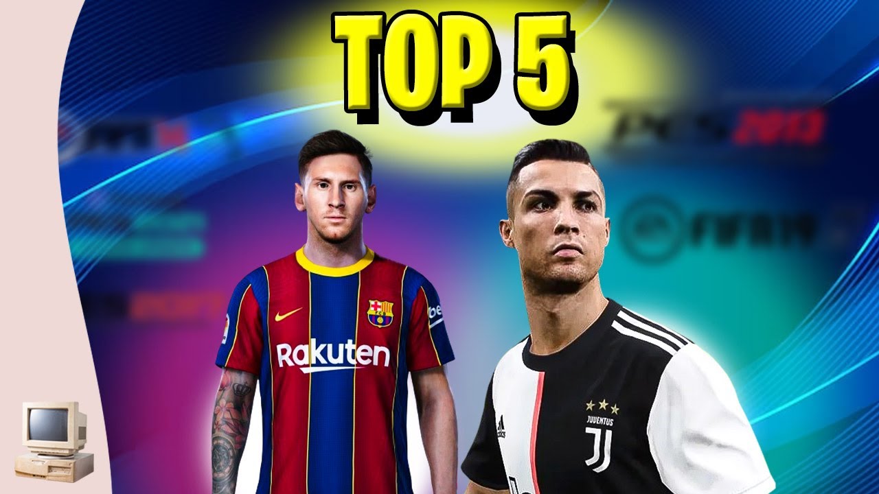 TOP 5 MELHORES JOGOS DE FUTEBOL PARA PC FRACO  ( NA MINHA OPNIÃO)