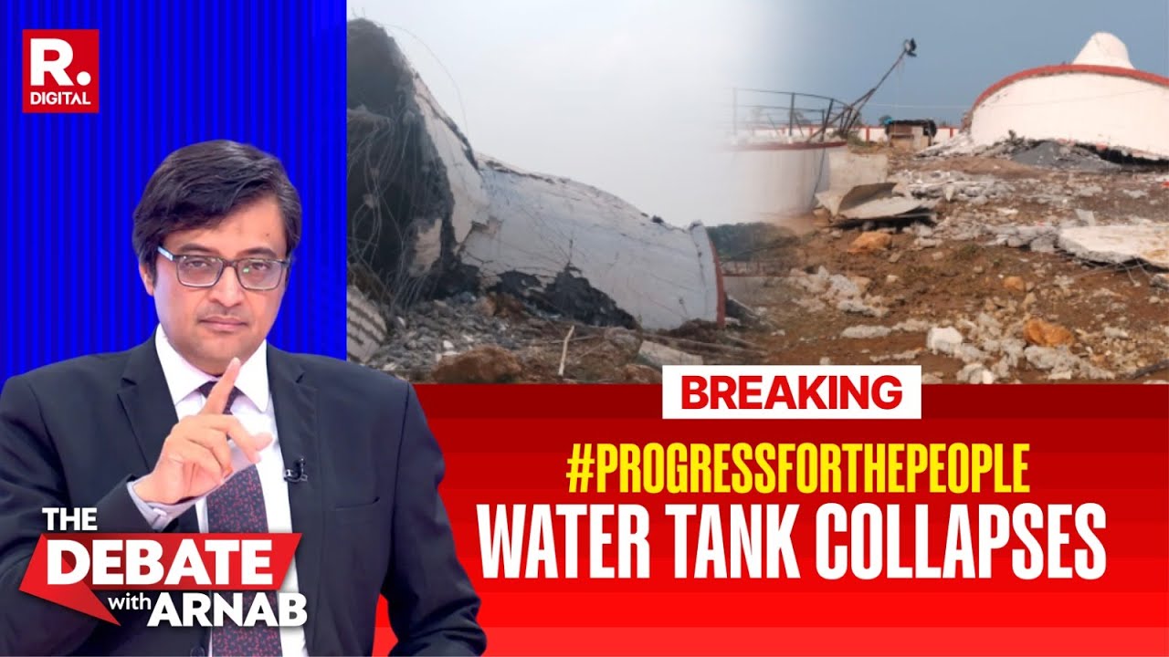 BREAKING: Water Tank Collapses In Gujarat's Surat, 3 Labourers Injured