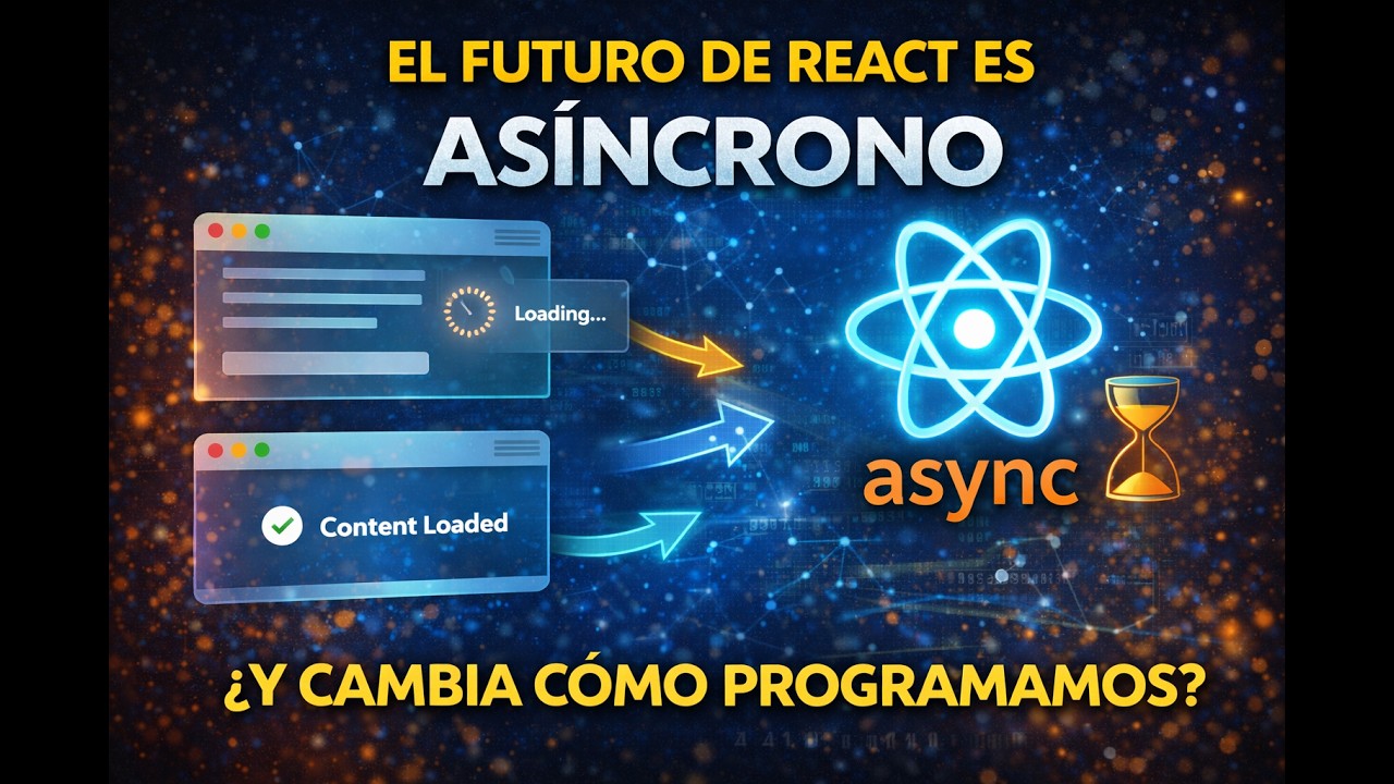 El futuro de React es asíncrono (y cambia cómo programamos)