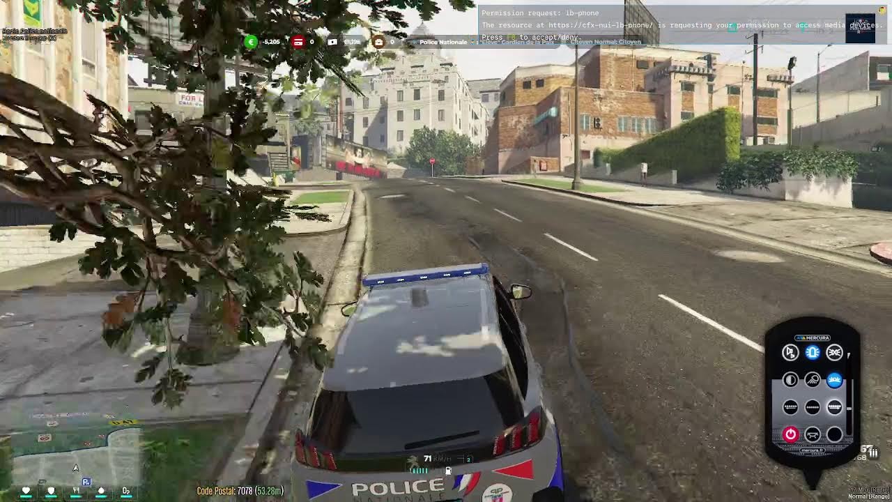 FIVEM POLICE NATIONALE