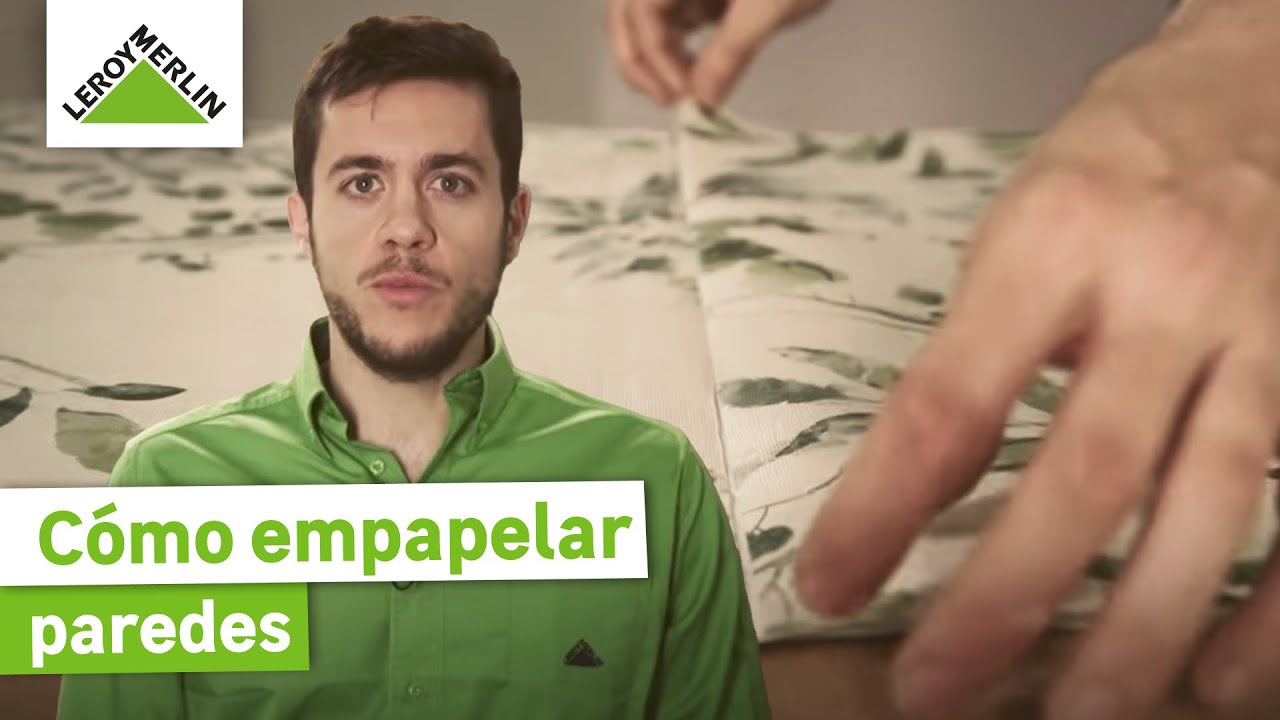 Cómo empapelar paredes | Guía paso a paso | LEROY MERLIN