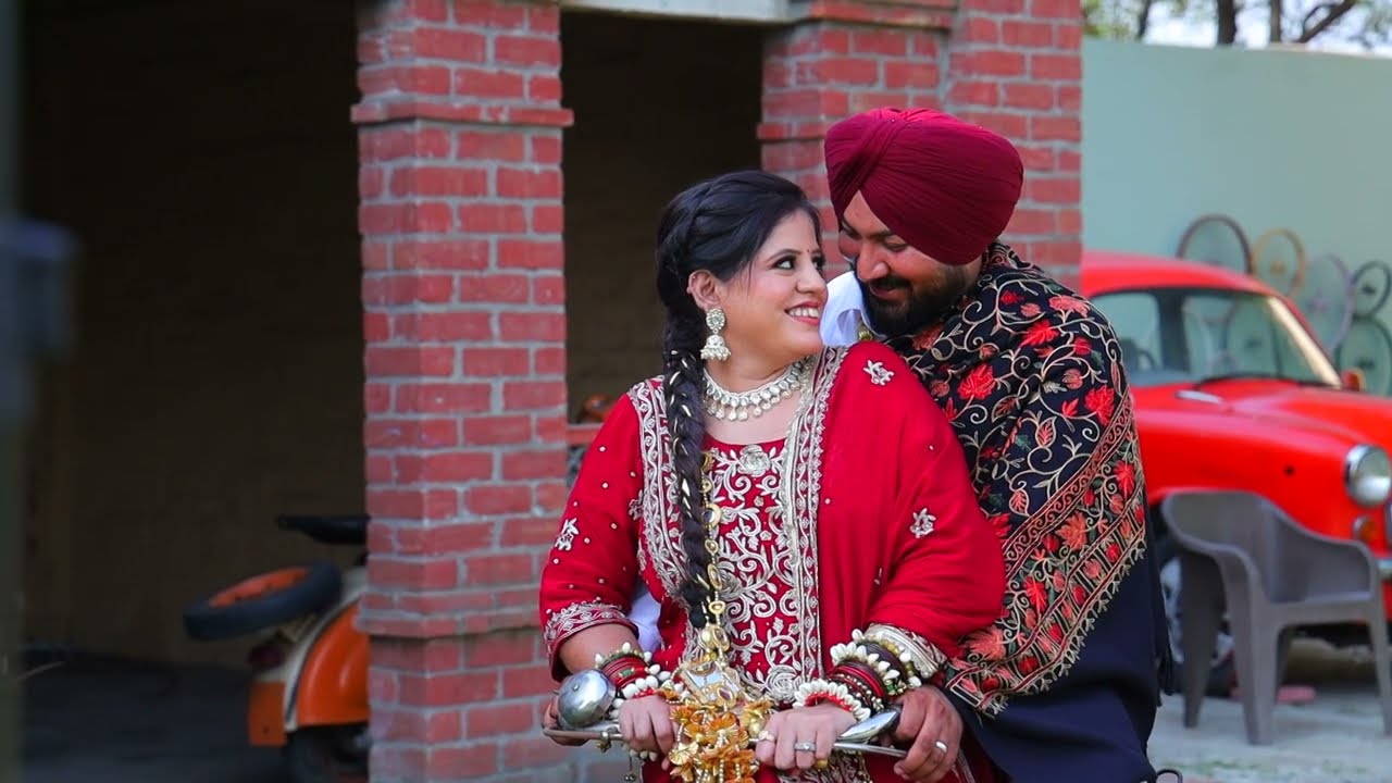 BALJIT KAUR and  HARSHARANPREET SINGH|| PRE WEDDING SHOOT || VIKRAM STUDIO 