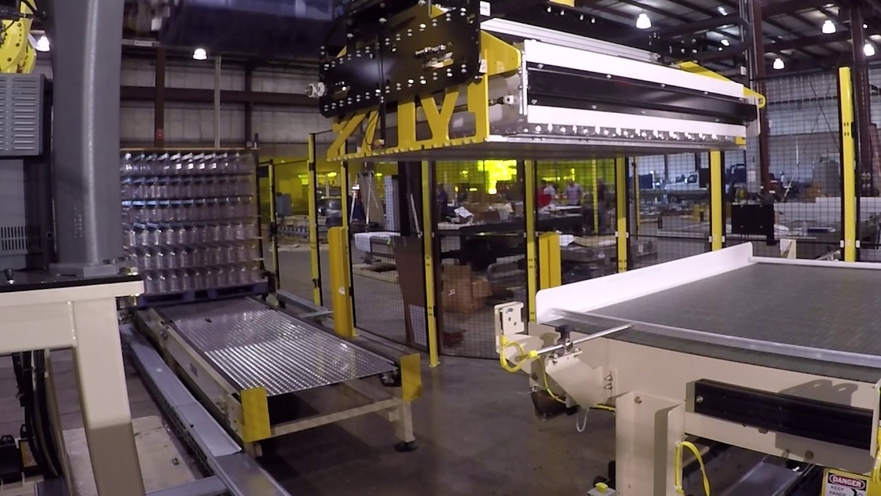 KPal K5P Bulk PET Bottle Palletizing System