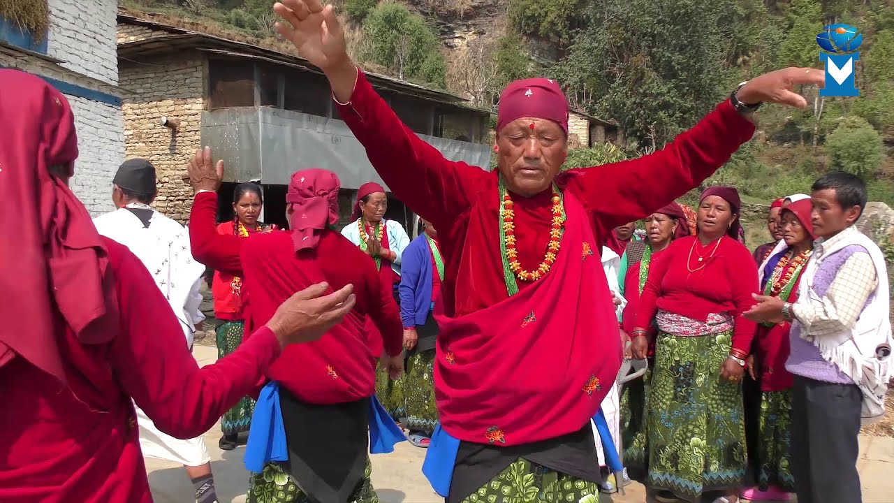 Purkheuli Lespar | पुख्र्यौली नाचमा रमाउँदै बुढापुस्ता ।