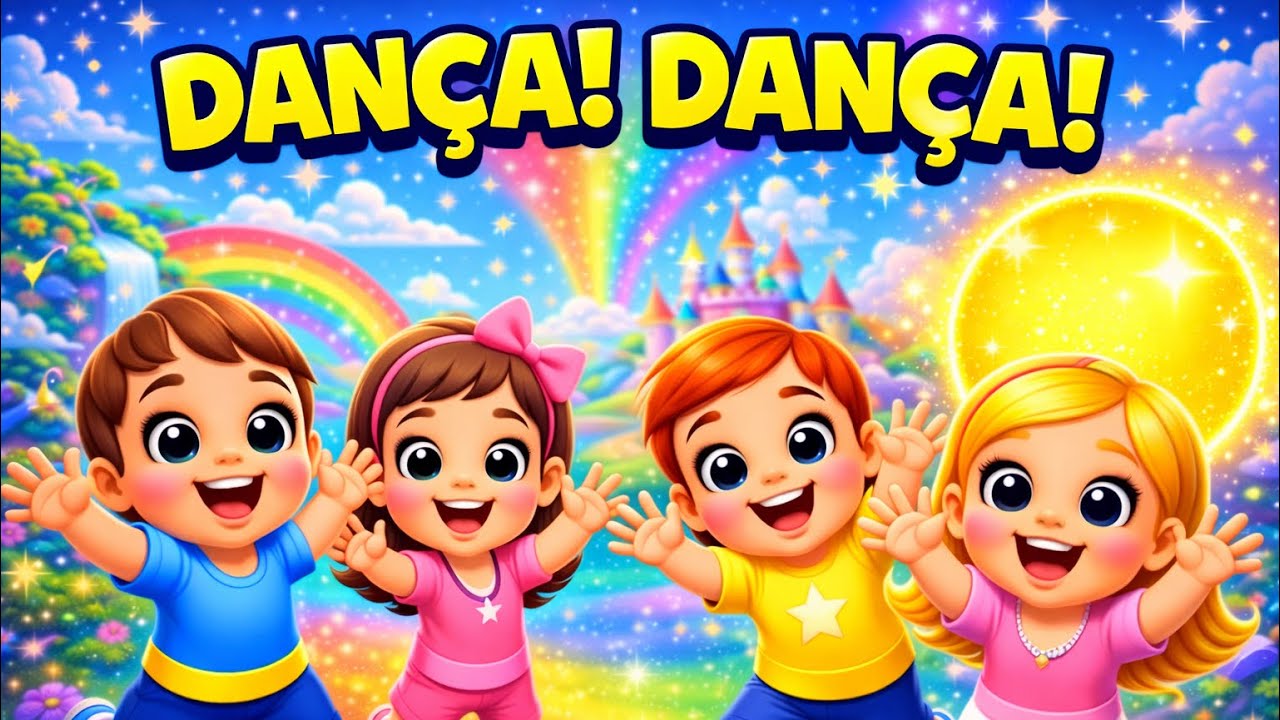 As Formas Dançantes 🟡🟥🔺 Música Infantil Educativa | Aprenda Formas Geométricas Cantando