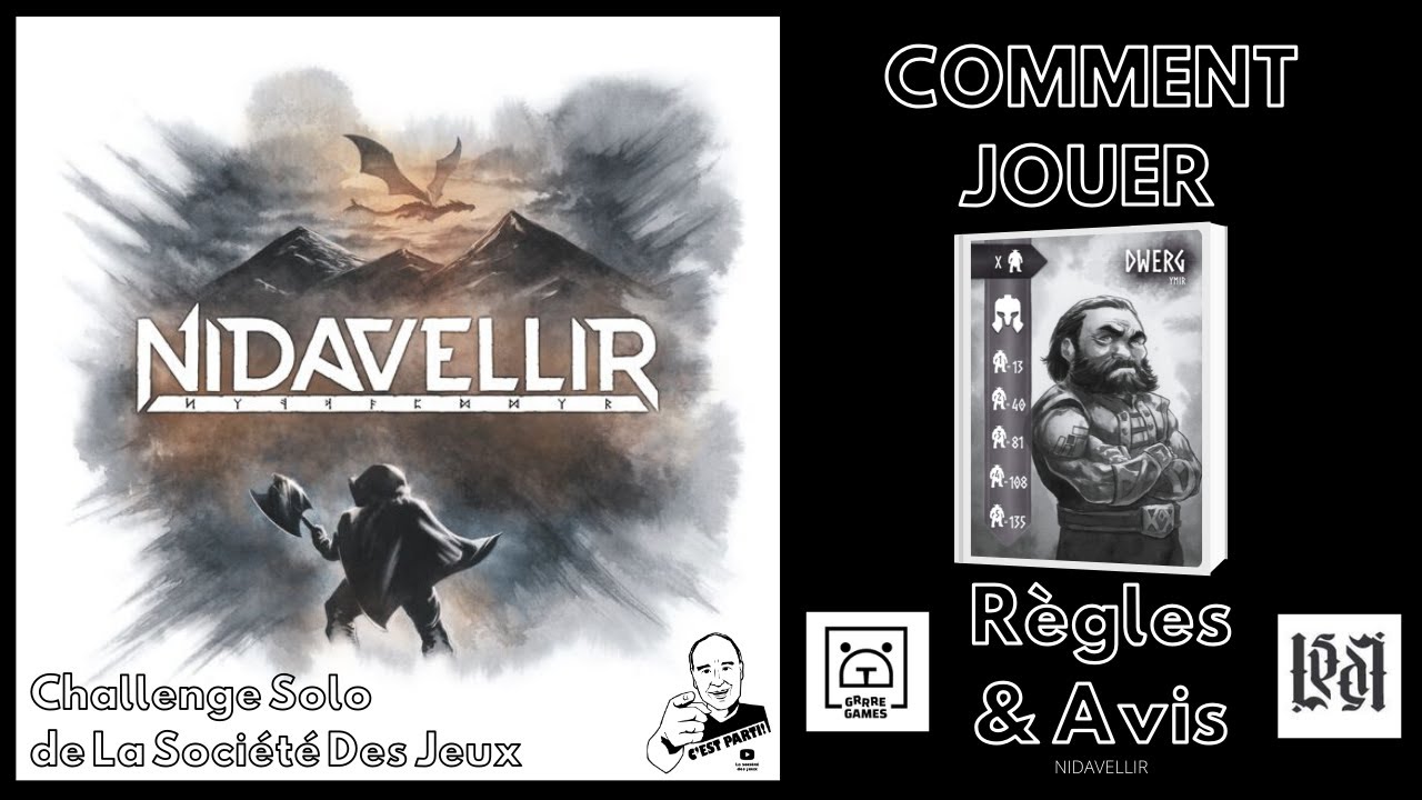 NIDAVELLIR : Règles, Avis & Challenge Solo