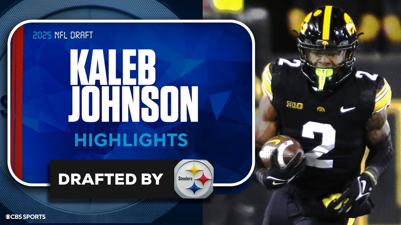 Kaleb Johnson Iowa Highlights | Drafted No. 83 overall to the Steelers
