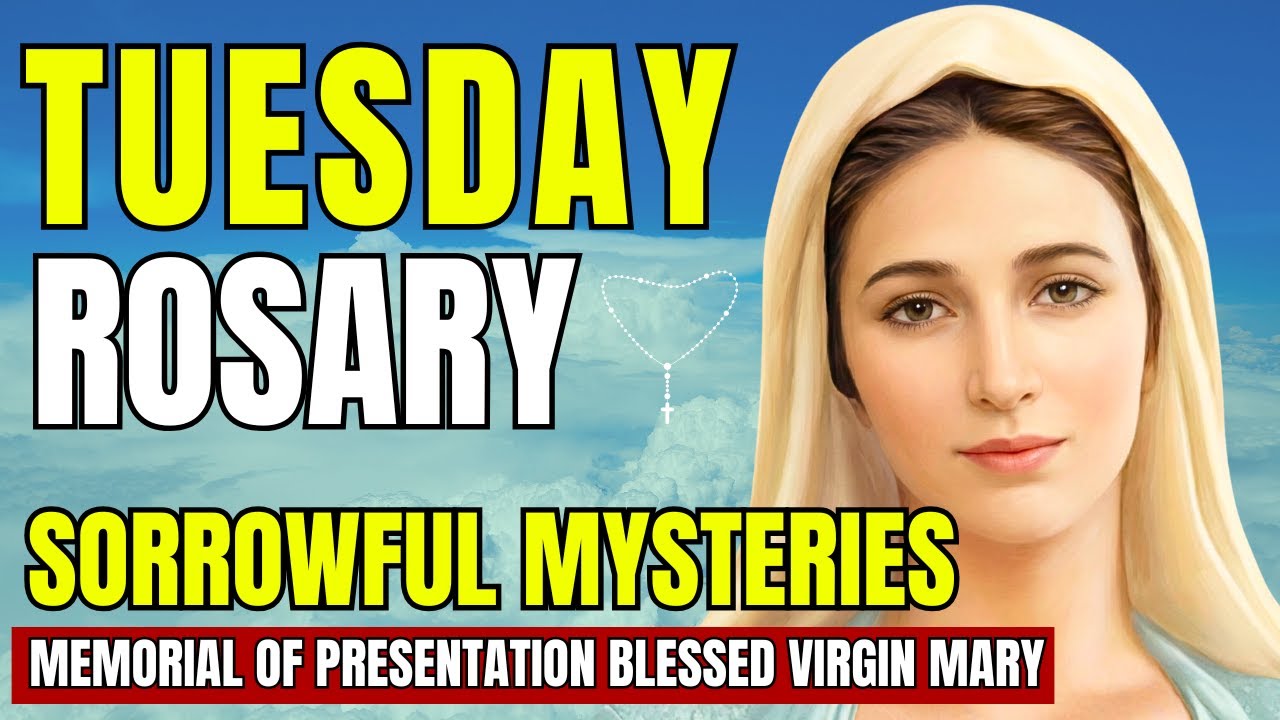 Tuesday Rosary ❤️ Sorrowful Mysteries of the Rosary ❤️ VIRTUAL ROSARY