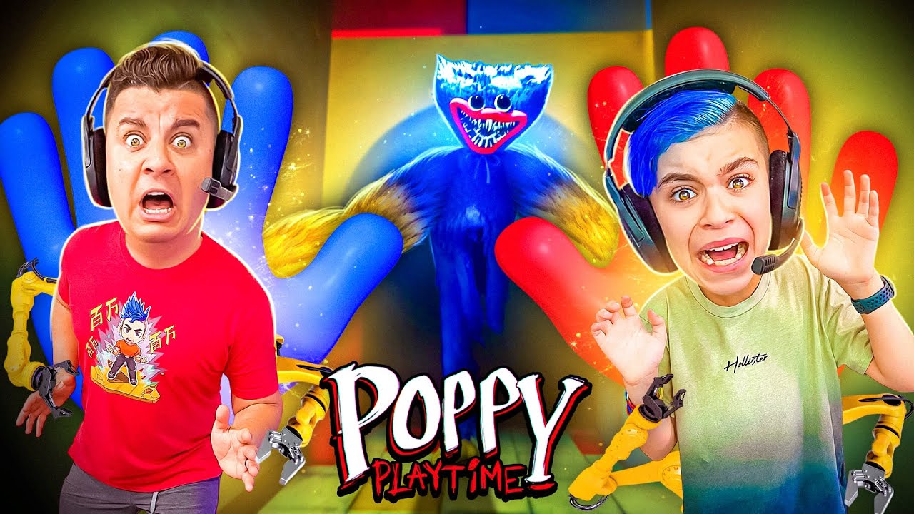 POPPY PLAYTIME JUST WANTS A HUGGY WUGGY (Scariest Game of 2021)