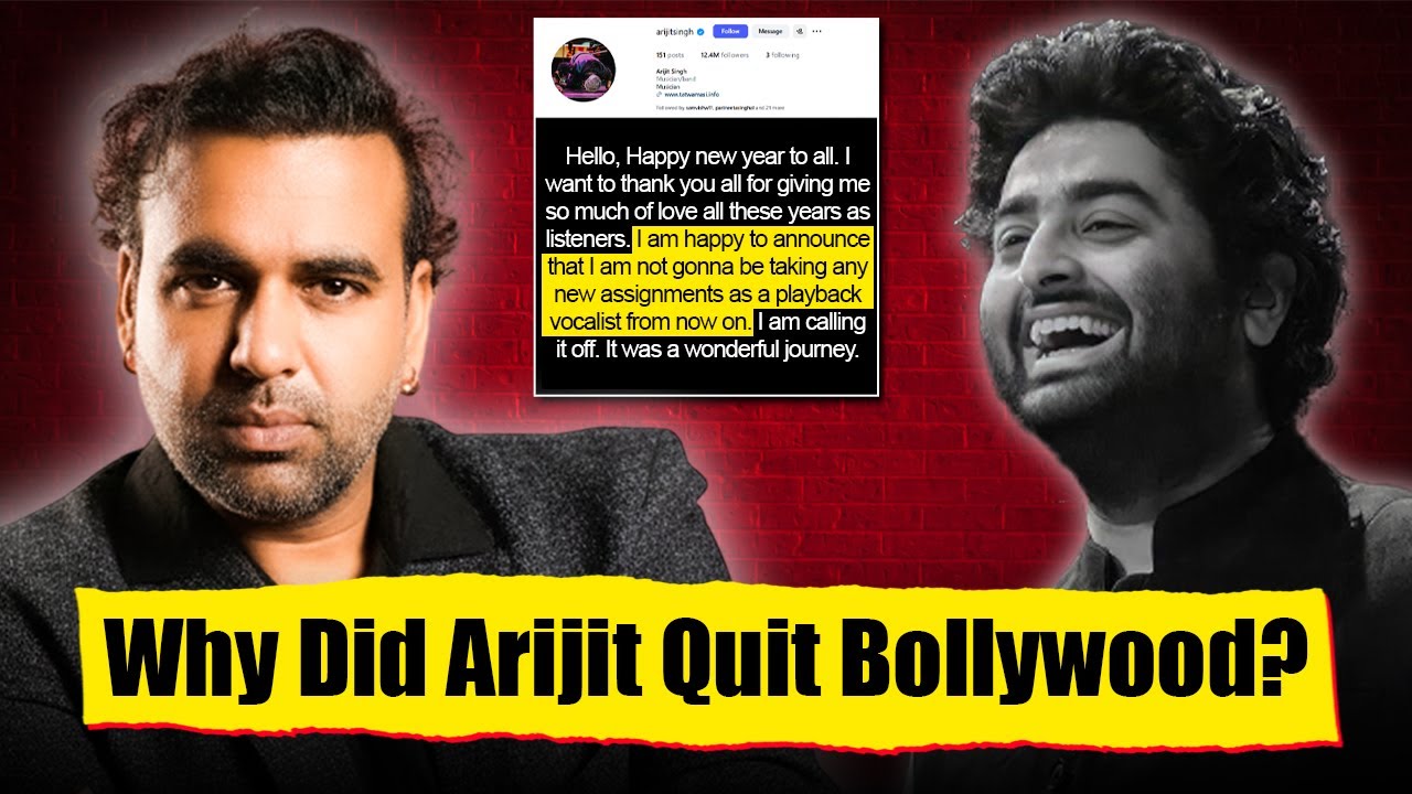 The Real Reason Arijit Singh Quit Bollywood Playback