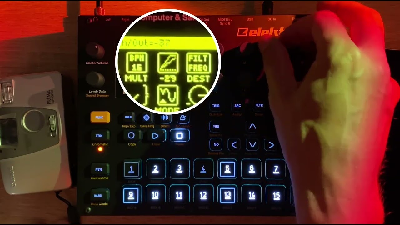 37 задание Raumskaya Digitakt Club LFO Fade