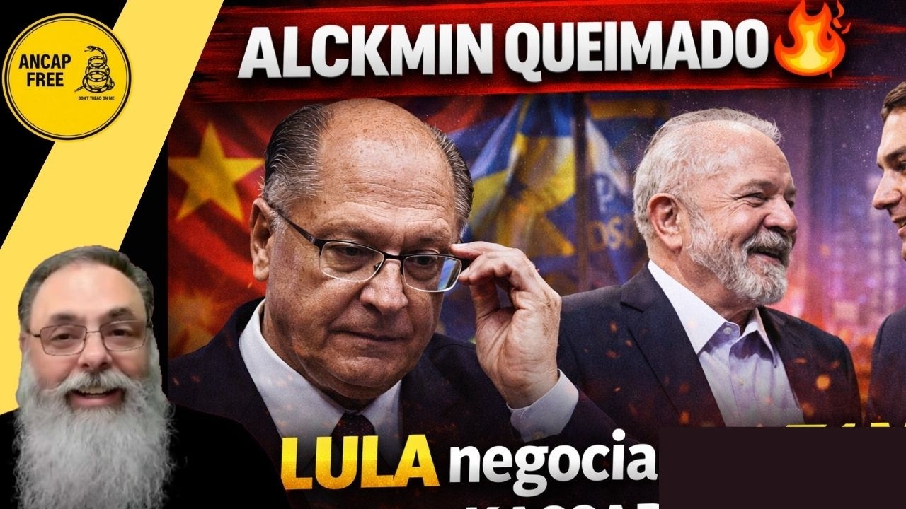 ALCKMIN QUEIMADO: LULA negocia com MDB enquanto KASSAB flerta com FLÁVIO