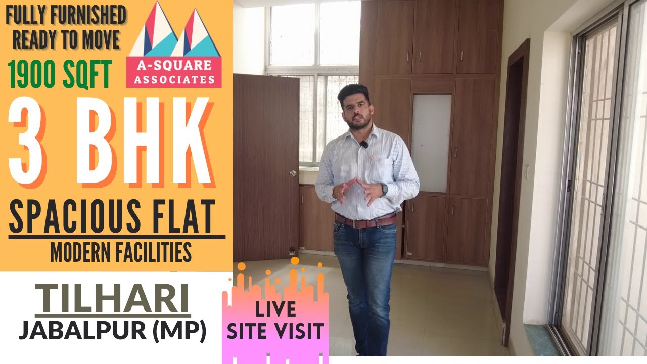 1900 SQFT 3BHK FLAT IN #JABALPUR | Best Property in Jabalpur || Property Wala Bhai