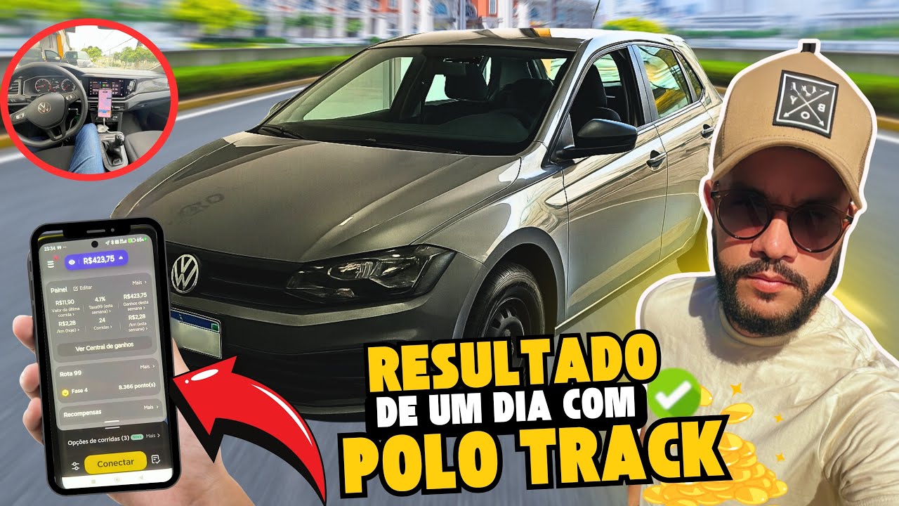 💰 RODEI UM DIA COM O POLO TRACK: QUANTO DEU? 🚗💨