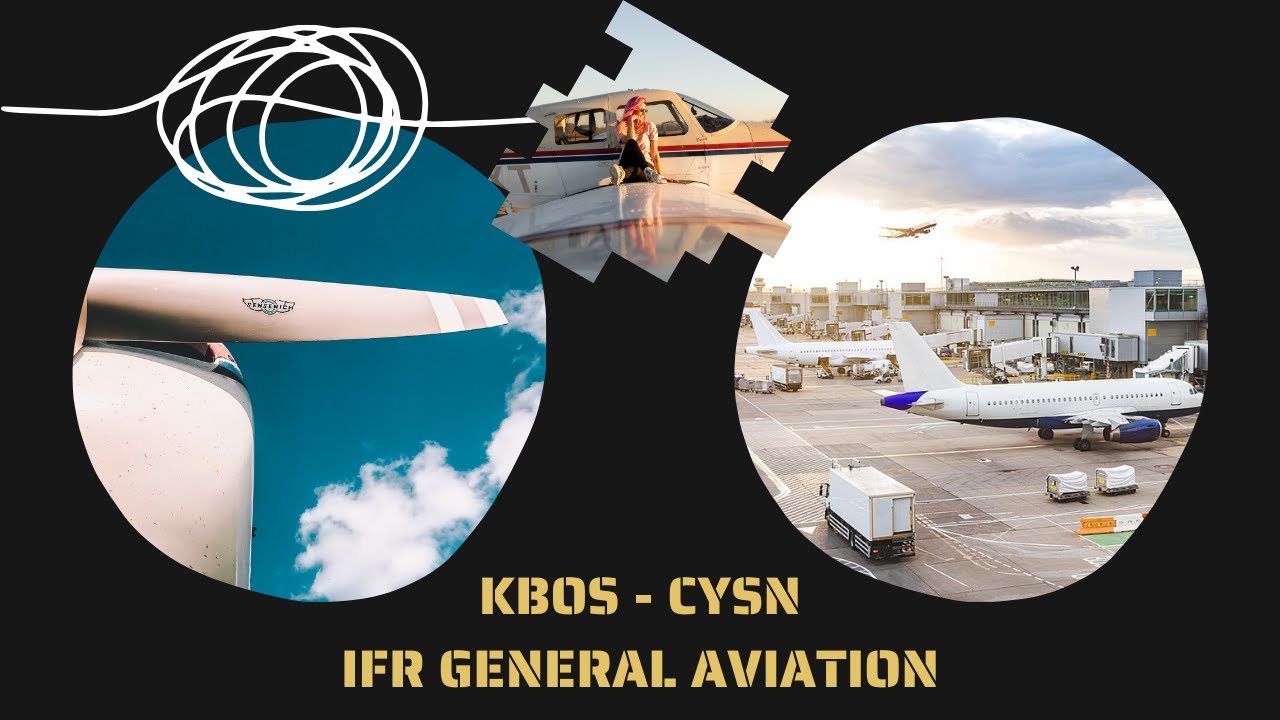 Fly IFR with us! KBUF to CYSN - ATC LIVE