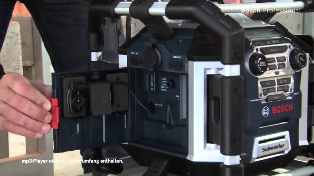 Bosch Baustellenradios Power Box GML 20 / 50 Professional